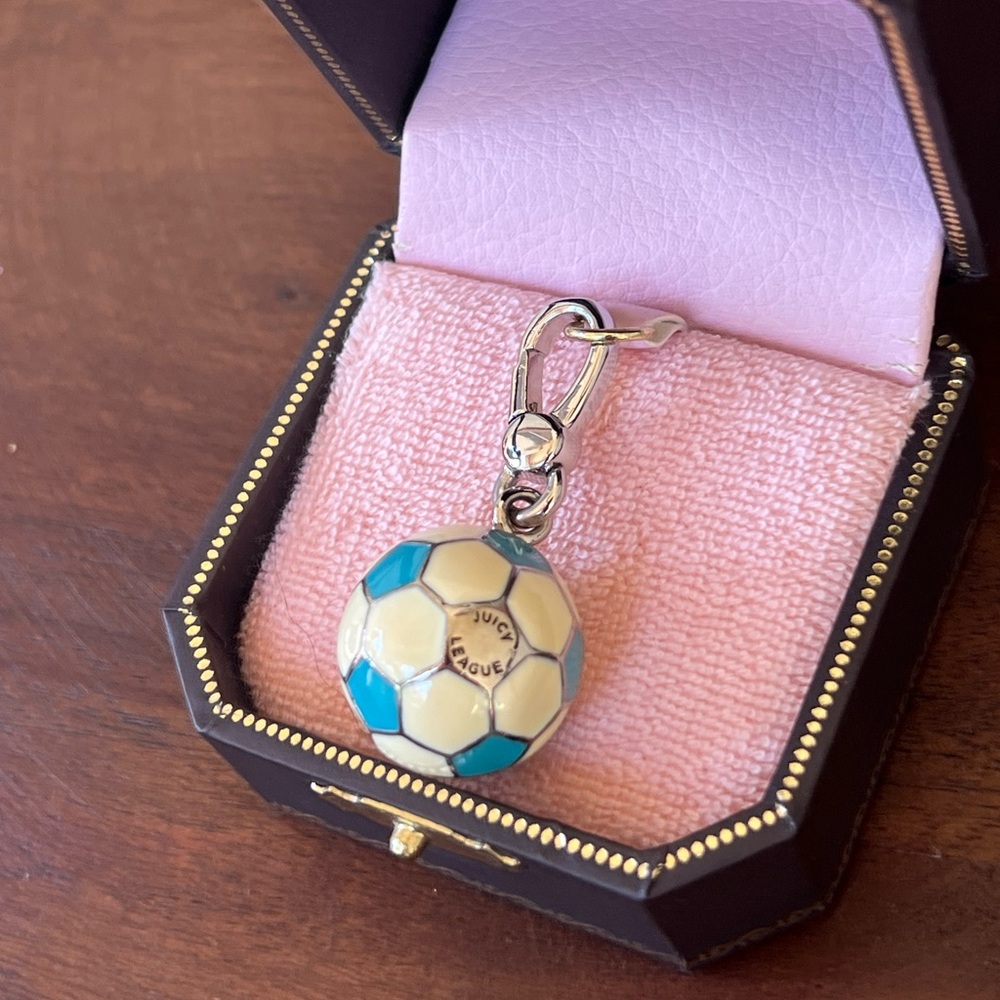 Juicy Couture Soccer Ball Charm (Rare) - Picture 7 of 8